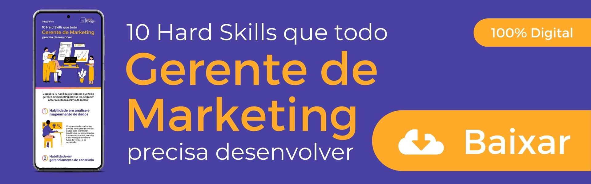 banner gerente de marketing